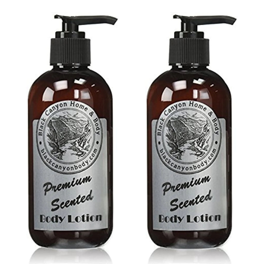 Black Canyon Acai Magnolia & Jasmine Scented Luxury Body Lotion With Lanolin and Jojoba Oil, 16 Oz (2 Pack)