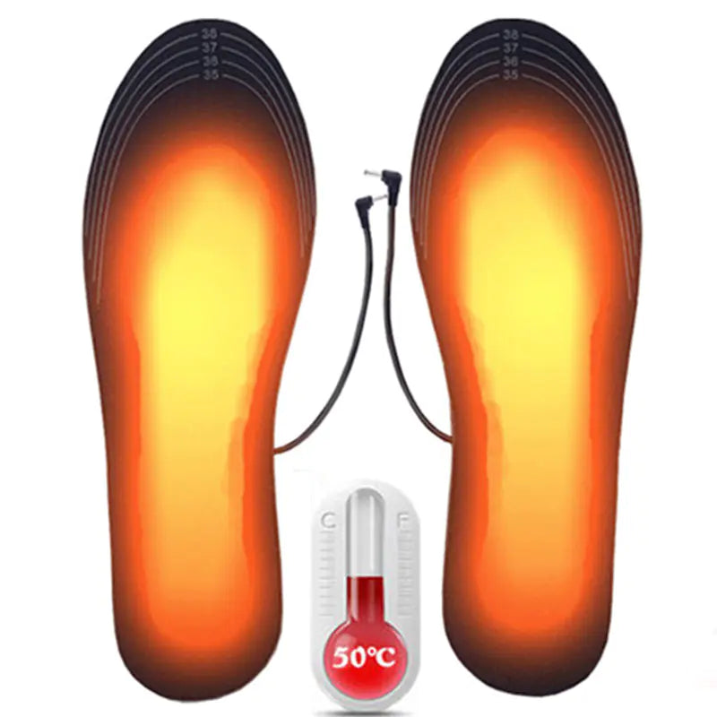 Heatable USB-Cuttable Insoles