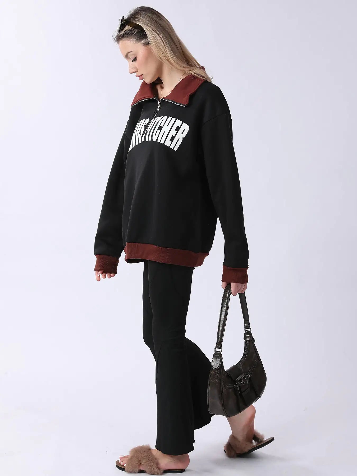 Women's Extended Sleeve Sweatshirt